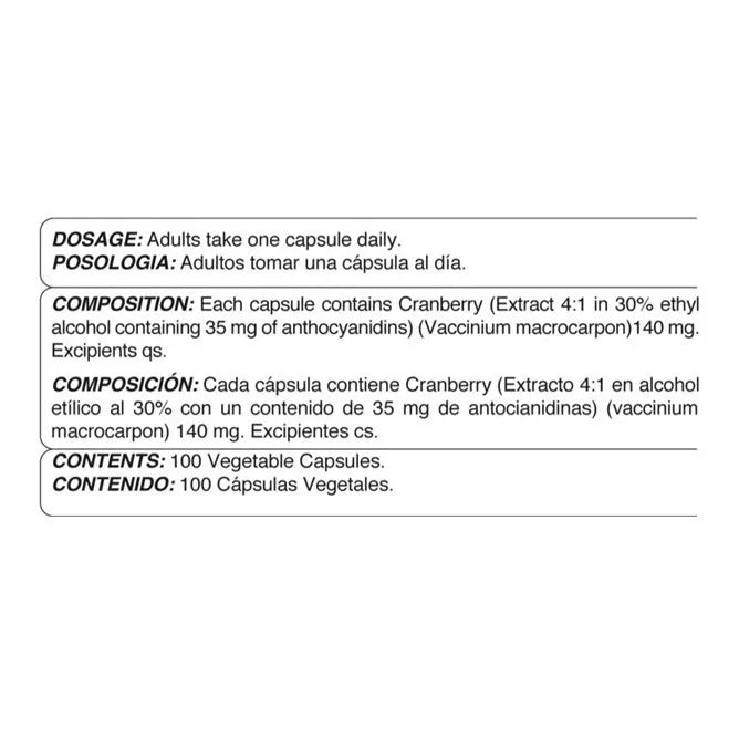 Cranberry Arandano Rojo Oferta - Imagen 2