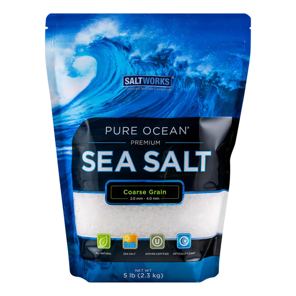 Sal De Mar Saltworks Pure Ocean 500 G Natural Pura Y Rica En Minerales