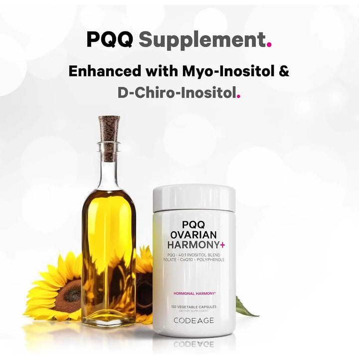 Pqq Ovarian Harmony Fusión De Myo-inositol D-chiro-inositol - Imagen 3