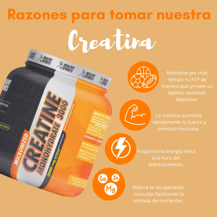 Creatina Monohidratada X 300 Gr - Imagen 6