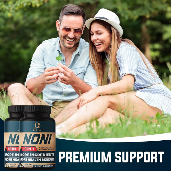 Cápsulas De Noni 8850 Mg 10 En 1 Con Saúco Boswellia Cúrcuma - Imagen 6