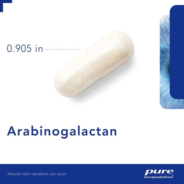 Arabinogalactan 90 Cápsulas Apoyo Hepático Inmunológico Salu - Imagen 3