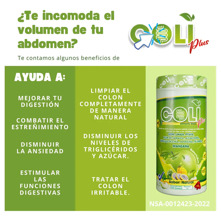 2 Coli Plus Hígado Graso Manzana Verde - Imagen 3