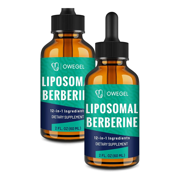 Berberina Líquida 3000 Mg Gotas Liposomales 12 Ingredientes - Imagen 1