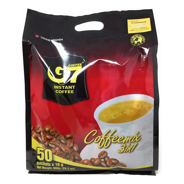 Café Instantáneo 3 En 1 Fuerte Y Audaz 50 Paquetes 15 G