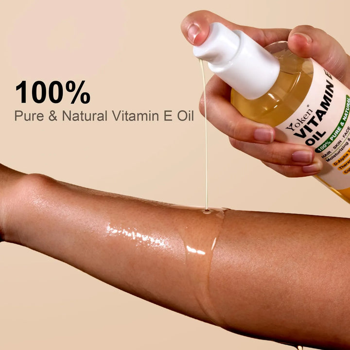 Aceite De Vitamina E Orgánico 240 Ml Para Piel Cicatrices Ca Fragancia - Imagen 3