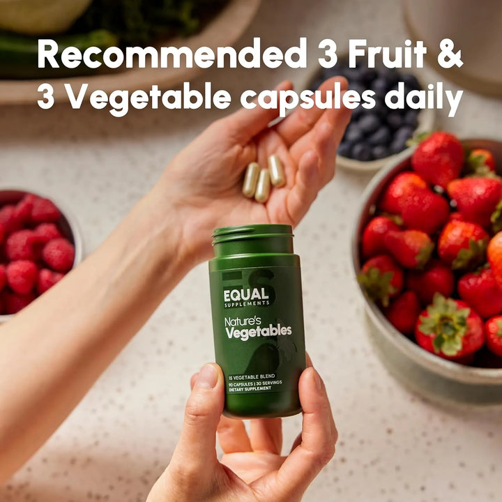 Cápsulas Naturales De Frutas Verduras Integrales 90 Unidades - Imagen 6