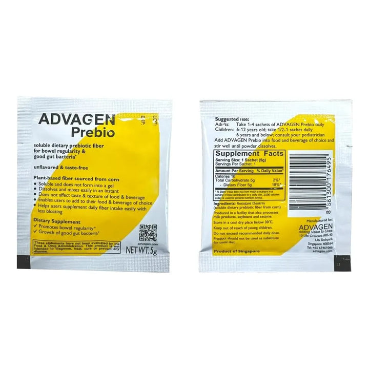 Fibra Prebiótica En Polvo Sin Sabor Para Salud Digestiva 30 - Imagen 6