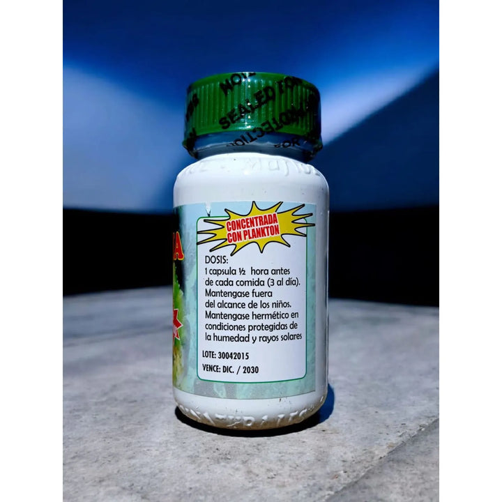 Spirulina  60 Capsulas Natural - Imagen 4