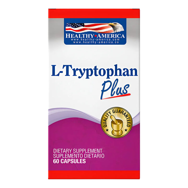 L Tryptophan Plus 100mg 60c Sin Sabor - Imagen 1
