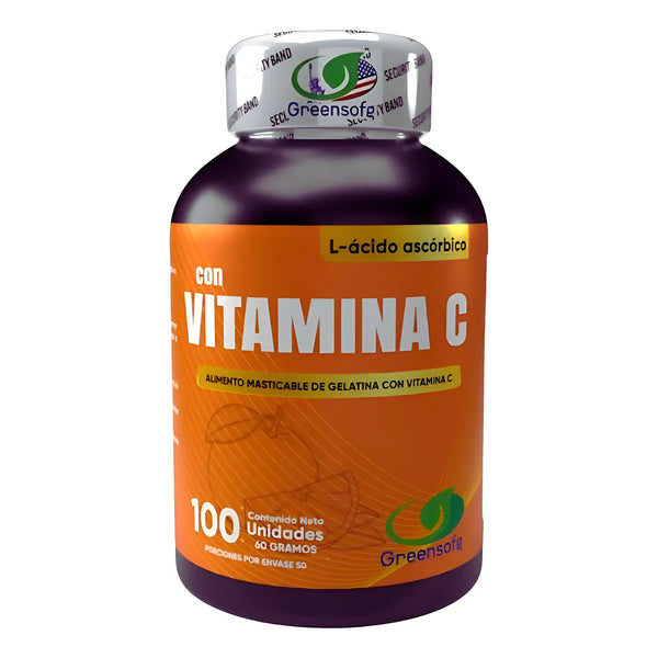 Vitamina C Americana Capsulas- Acido Ascorbico Alta Potencia 1000mg - Imagen 1