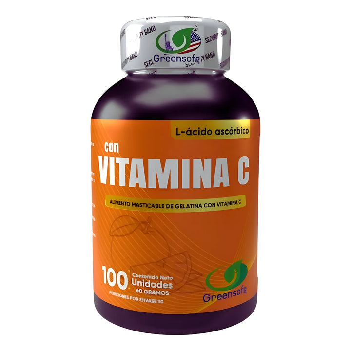 Vitamina C Americana Capsulas- Acido Ascorbico Alta Potencia 1000mg - Imagen 1