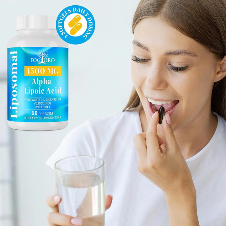 Ácido Alfa Lipoico 1500 Mg Liposomal Para Energía Celular Me - Imagen 5