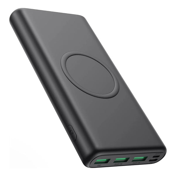 Cargador Portatil Inalambrico Power Bank 33800 Mah 15W Carga Rapida