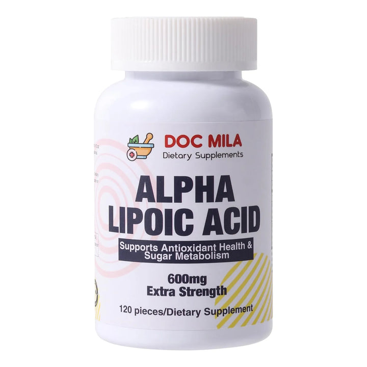 Ácido Alfa Lipoico Extra Fuerte 800 Mg 120 Cápsulas Para Adu - Imagen 1