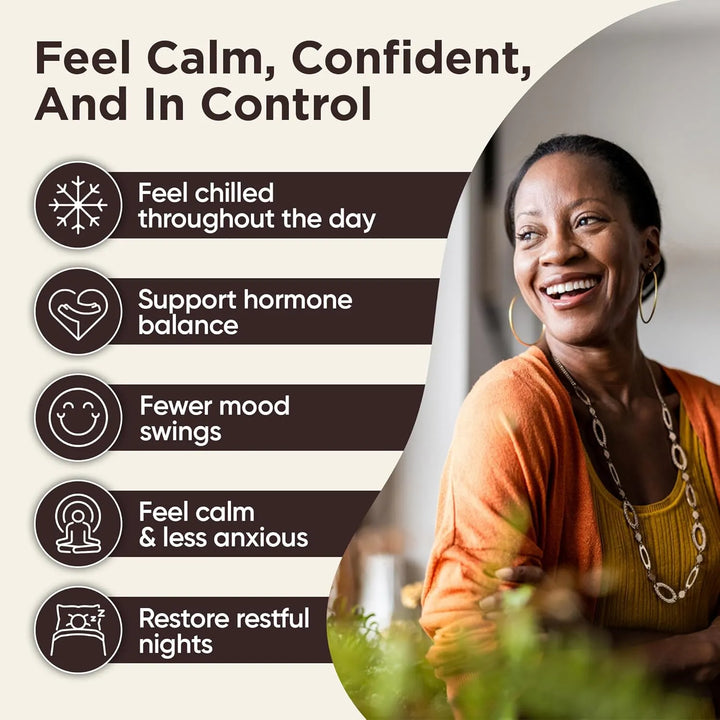 Apoyo Menopausia Alivio Equilibrio Hormonal Sofocos Sudores - Imagen 4