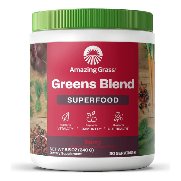 Bayas Verdes Superfood Amazing Grass De Origen Natural 200 G - Imagen 1