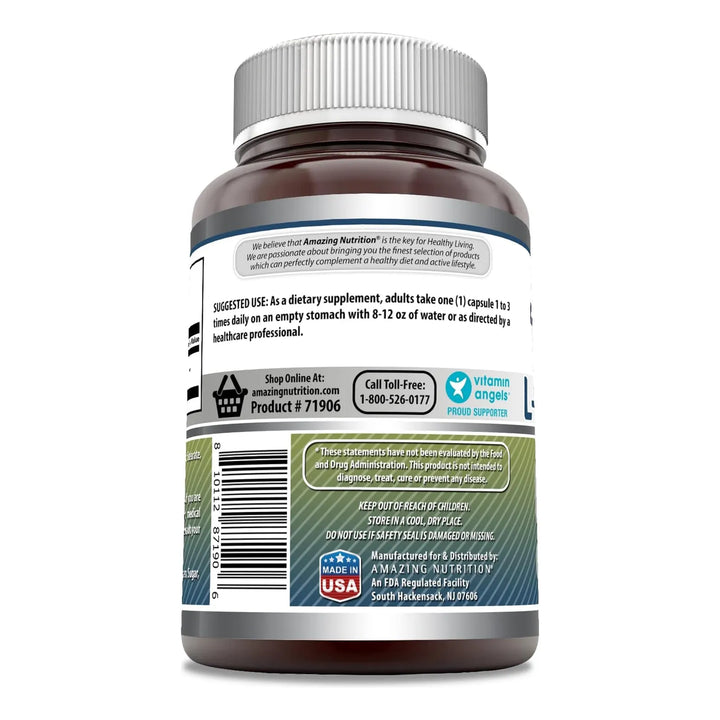 Aminoácidos L-glutamina 800 Mg 180 Cápsulas Fabricación Esta - Imagen 3