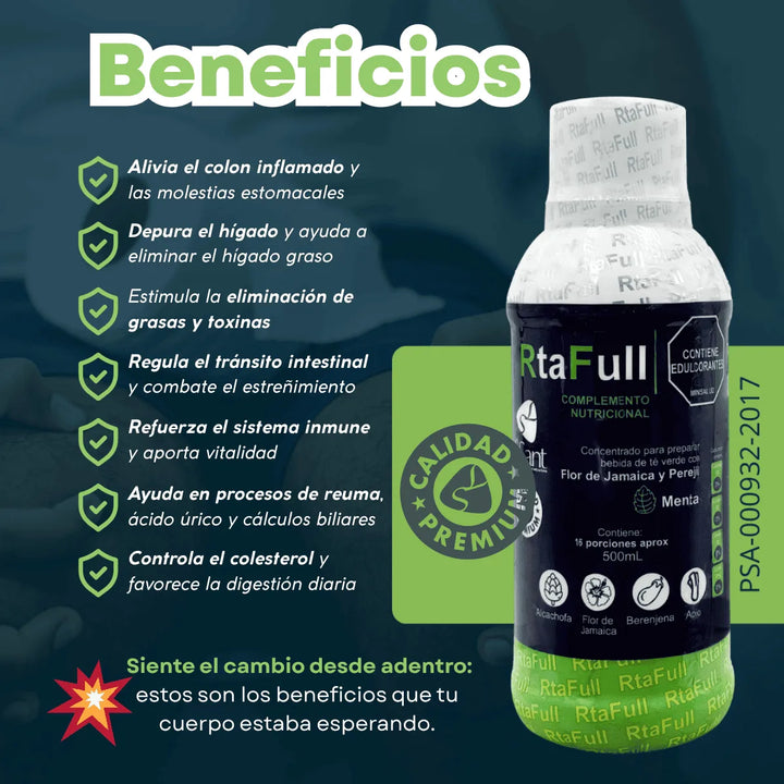 Colon Irritado - Rtafull 3u 500 Menta - Imagen 3