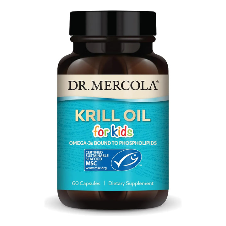 Aceite De Krill Para Niños 30 Porciones 60 Cápsulas Omega 3 - Imagen 1