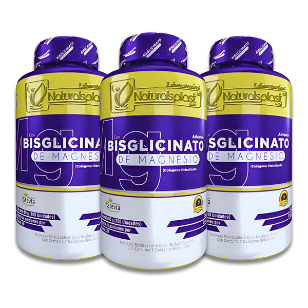 Bisglicinato De Magnesio 100 X3 Original - Imagen 1