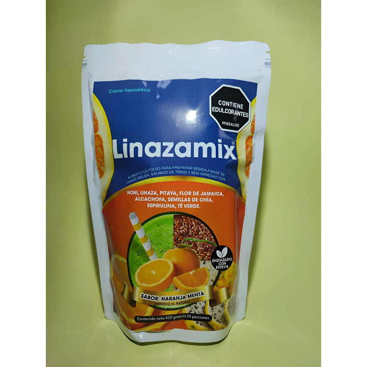 Fibra Linazamix Naranja 450gr Naranja - Imagen 1