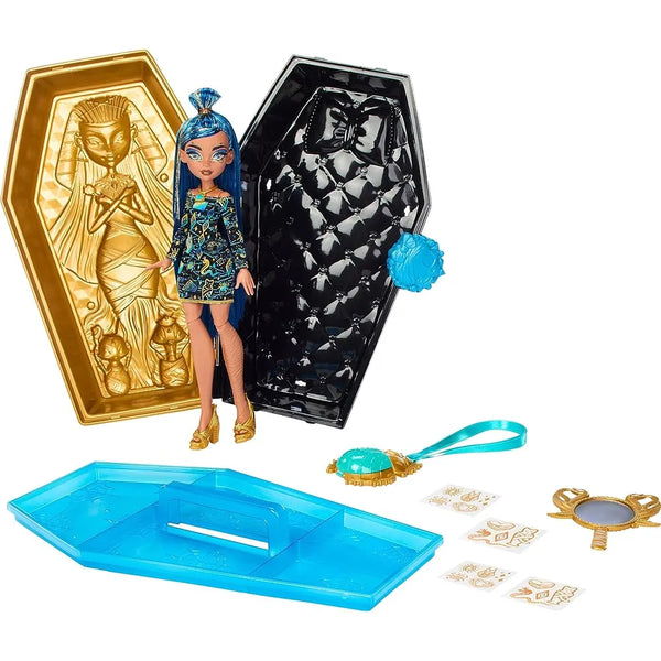 Monster High Kit Muñeca Y Belleza Cleo De Nile Golden Glam Exclusivo Amazon