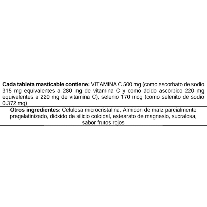 Vitamina C 500mg + Selenio - Imagen 4