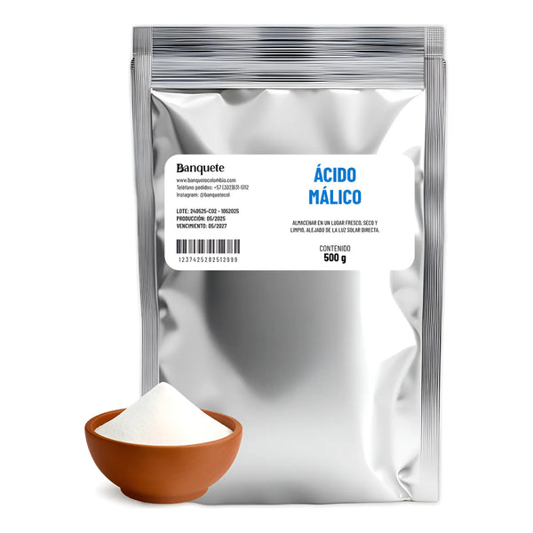 Acido Malico 500gr Bolsa - Imagen 1