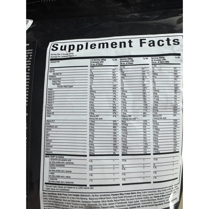 Mass Tech Xtreme 2000 6 Lbs - Imagen 2