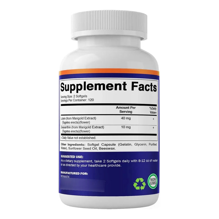 Cápsulas Luteína 40mg Y Zeaxantina 10mg Para Salud Ocular 24 - Imagen 8