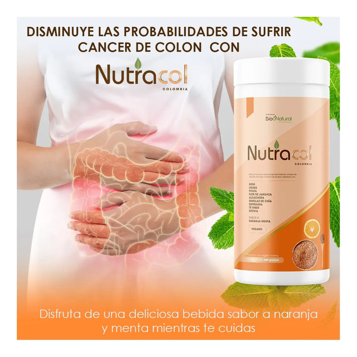 Nutracol Fibra Colon Inflamado  Naranja Menta - Imagen 5