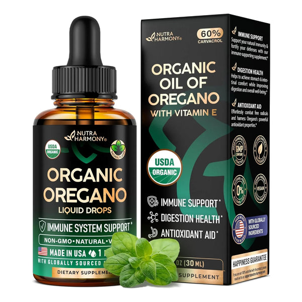 Aceite De Orégano Orgánico Con Vitamina E Digestivo 30 Ml - Imagen 1