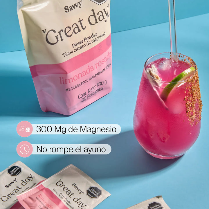 Magnesio | Limonada Rosada 180g - Imagen 4