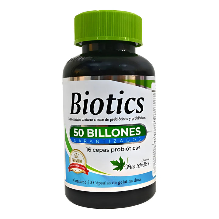 Biotics X30 Probio Fito Medics Sin Sabor - Imagen 1