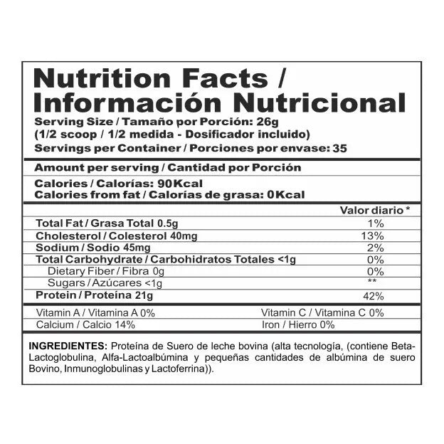 Bi Pro Proteina Bipro 2lbs  - Imagen 3