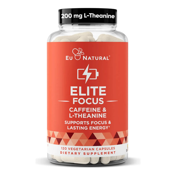 Capsulas De Cafeina Con L Teanina Energia Enfocada 120 Capsulas