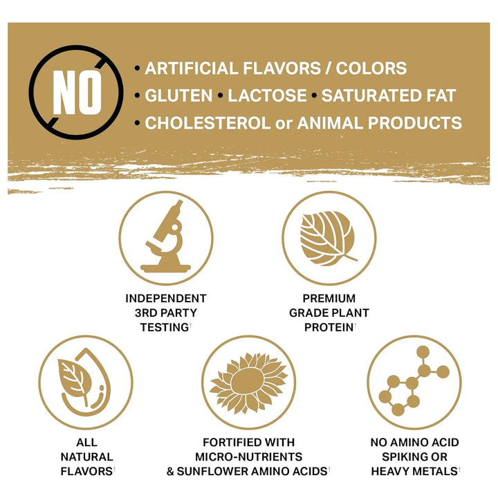 Proteína Orgánica Gourmet De Planta 25 Porciones Sin Azúcar - Imagen 5