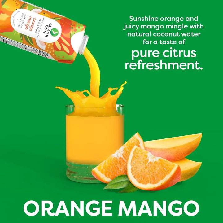 Agua De Coco Con Frutas Para Lactancia Mango Naranja Hidrata - Imagen 5