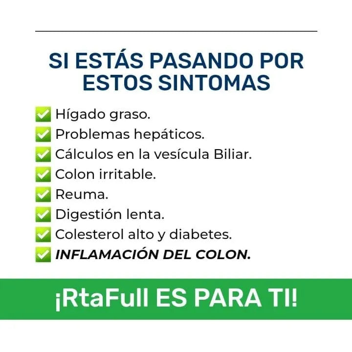 5 Rtafull Drenador Hepatico- Sabor Menta - Imagen 6