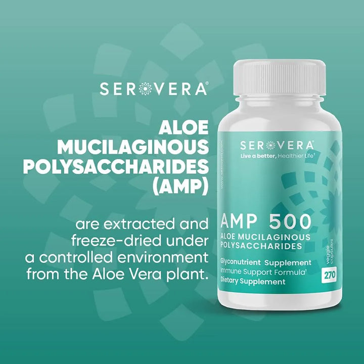 Aloe Glyconutriente 270 Cápsulas Apoyo Inmunológico Digestiv - Imagen 3
