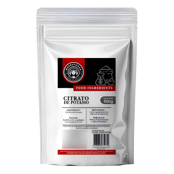 Citrato De Potasio Puro X500gr Potasio - Imagen 1