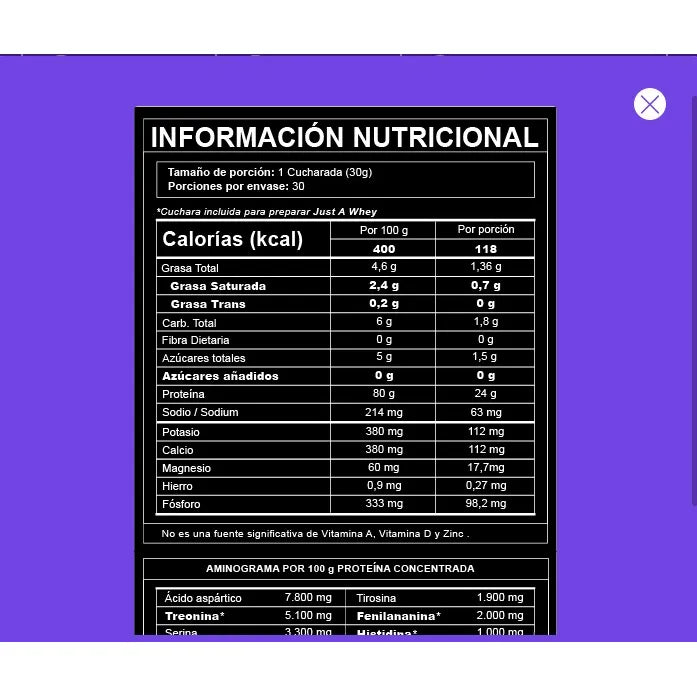 Proteina 100% Whey 2lb Hyper Su Vainilla - Imagen 2