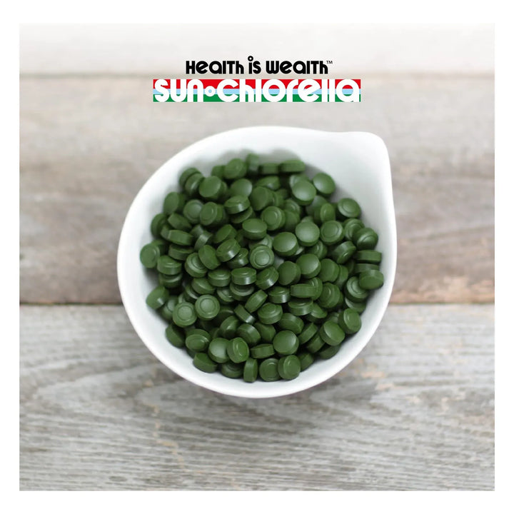 Alga Verde Chlorella 200 Mg Tabletas Con Pared Celular Pulve - Imagen 8