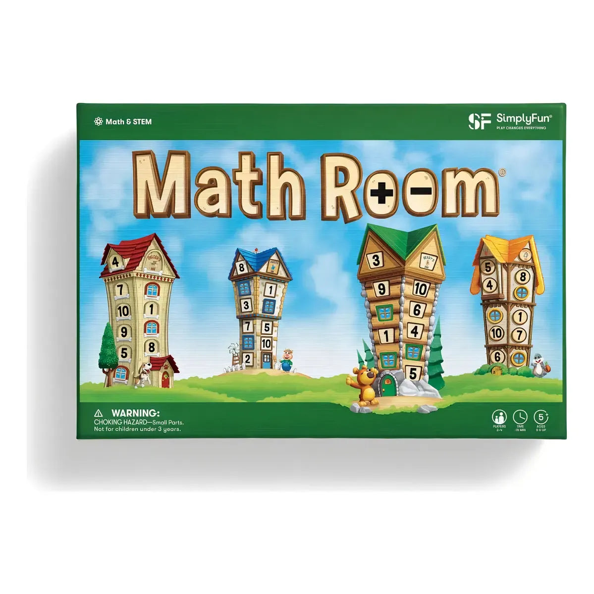 Juego Educativo De Matemáticas Simplyfun Math Room Para Niños 8 A 13 A ...