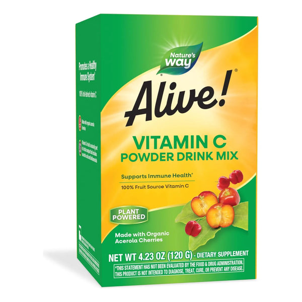 Bebida En Polvo De Vitamina C Orgánica De Acerola 120 Gramos - Imagen 1