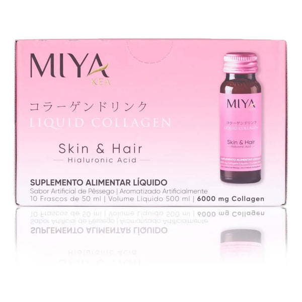 Bebida Liquida Colageno Hidrolizado 6000 Mg Peptidos Piel Cabello Sabor Melocoton