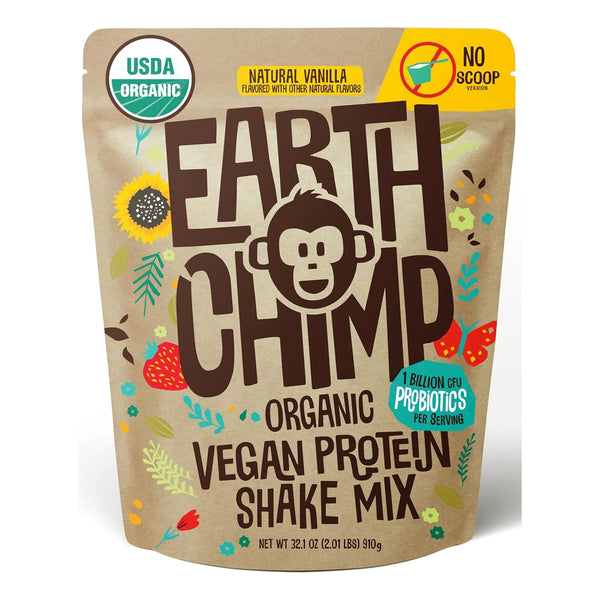 Proteína Orgánica En Polvo De 900 Gramos Con Probióticos Y E - Imagen 1