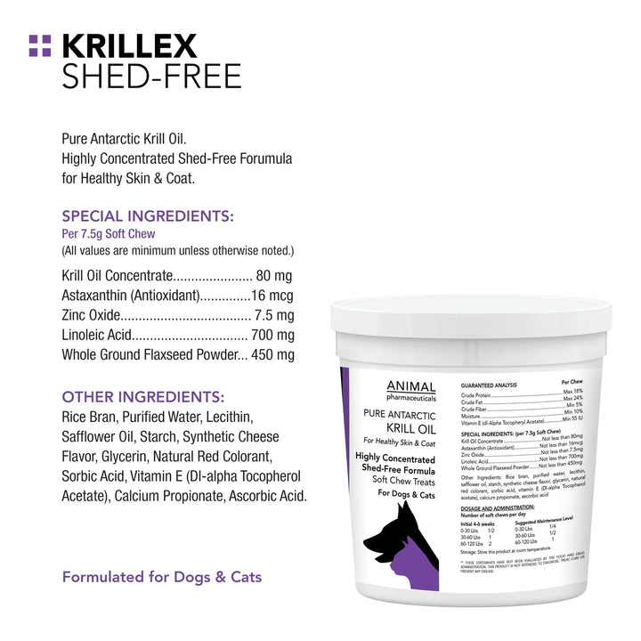 Krillex Masticables Aceite De Krill Omega 3 Para Perros Y Gatos Suplem ...