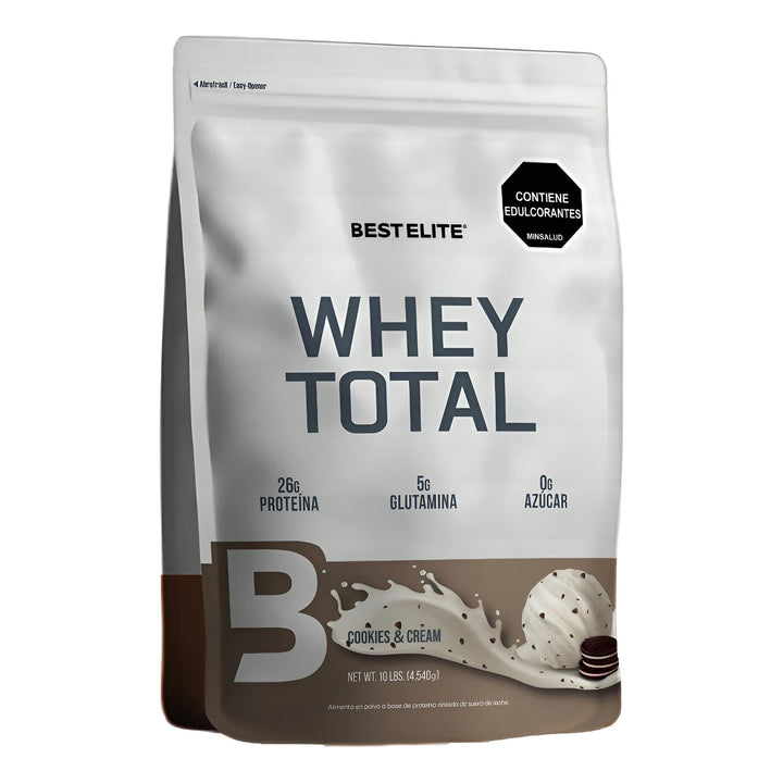 Proteina Limpia Whey Total 10 Libras Best Elite 10lb 10 Lb - Imagen 1